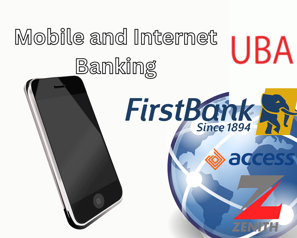 Mobile and Internet Banking for Zenith Bank, Access, UBA, and First Banks